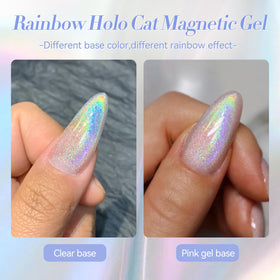 Born Pretty scale comparison with fingers showing bottle size and travel-friendly benefit