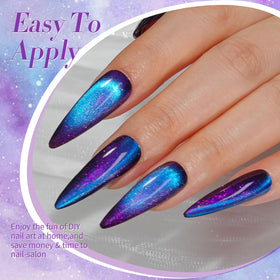 BORN PRETTY nail reflecting light to show high-gloss ceramic-like shine