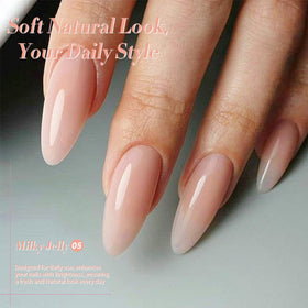 BORN PRETTY polish texture closeup highlighting buildable translucency and glossy finish