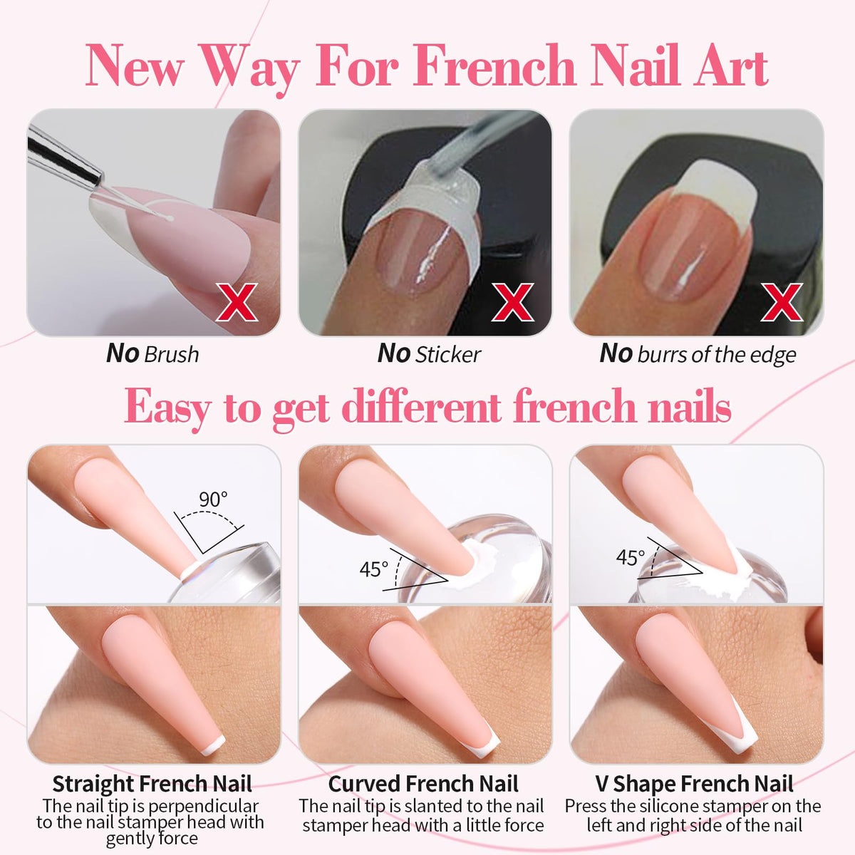 Born Pretty white gel bottle showing opaque tip color for crisp French