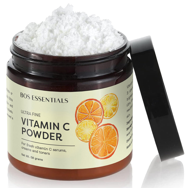 Bos Essentials front packaging jar showing clear label and benefit of fresh mixing