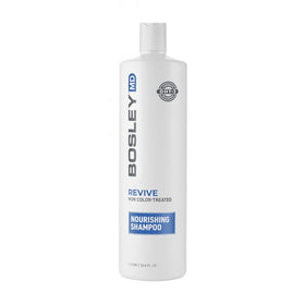 BosleyMD BosRevive front bottle showing label and size, clear benefit of informative packaging