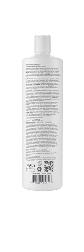 BosleyMD BosRevive on bathroom shelf lifestyle shot showing daily routine compatibility