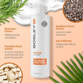 BosleyMD BosRevive cream texture swirl indicating lightweight conditioning feel