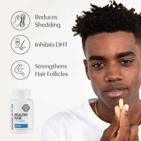 BosleyMD single capsule close-up highlighting smooth vegan capsule and texture benefit
