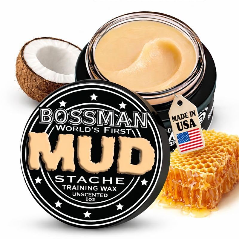 Bossman MUDstache front pot showcasing label and compact size for easy storage