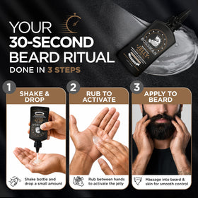 Bossman lifestyle image in saloon scene evoking rugged leather-bourbon scent benefit