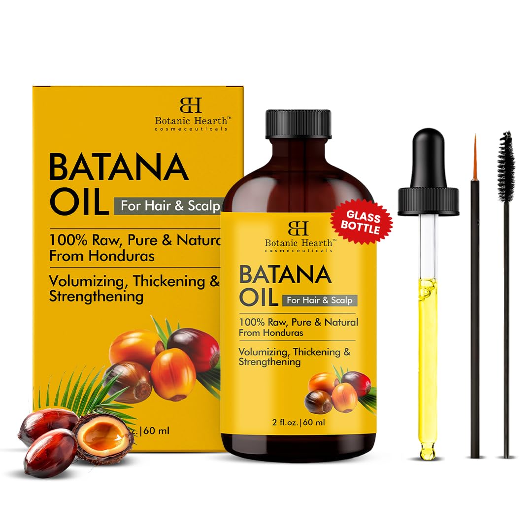 Botanic Hearth front bottle view showing compact, travel-friendly treatment