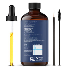 Botanic Hearth bottle on bathroom shelf suggesting daily routine benefit