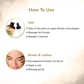Hand applying drops to scalp showing Botanic Hearth oil for targeted scalp care benefit nourishment