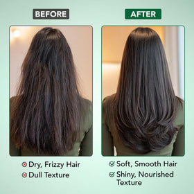 Botanic Hearth conditioner lather in hand for easy detangling