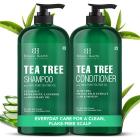 Botanic Hearth front packaging showing shampoo and conditioner set for refreshed scalp