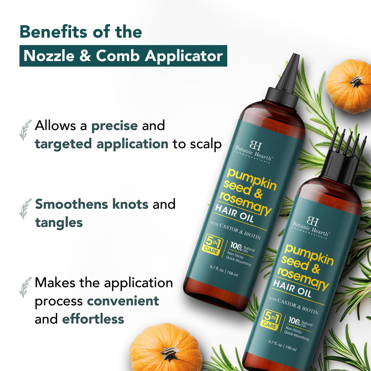 Botanic Hearth in bathroom routine showing easy daily use and manageability benefit