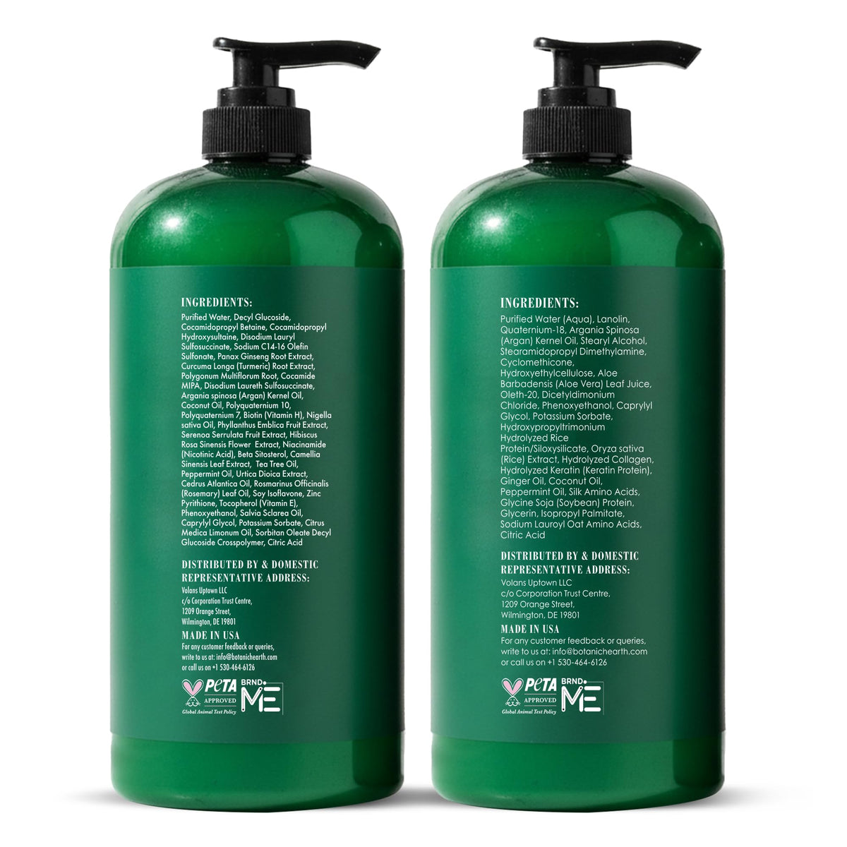 Botanic Hearth shampoo lather on hair showing cleansing and invigorating feel