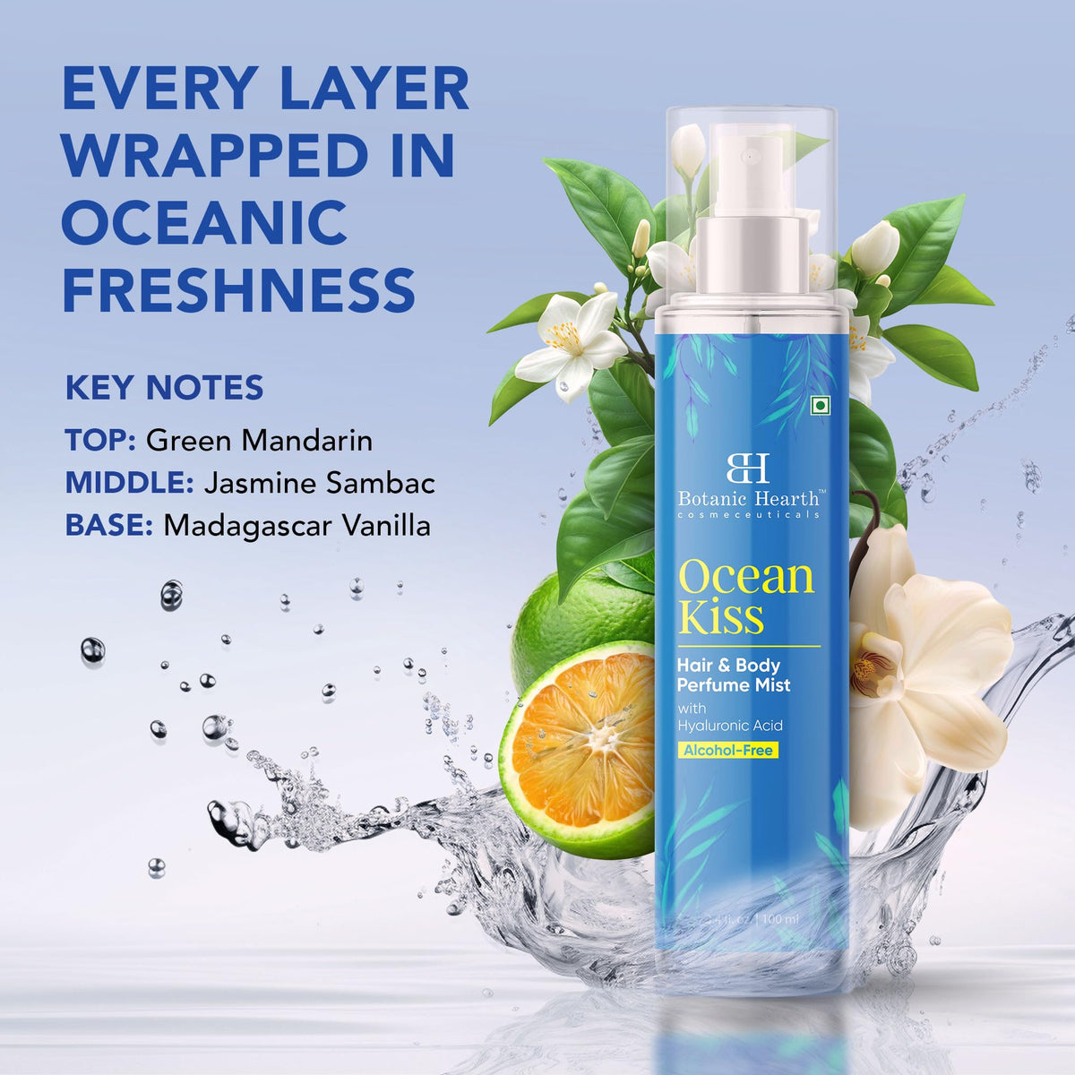 Botanic Hearth spray nozzle close-up demonstrating easy application benefit