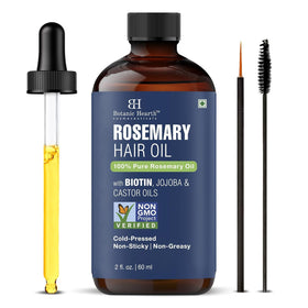 Botanic Hearth front bottle showing label and benefits