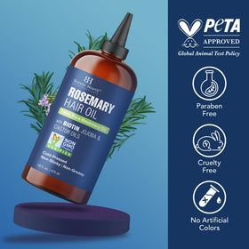 Botanic Hearth scalp massager included to boost circulation and absorption