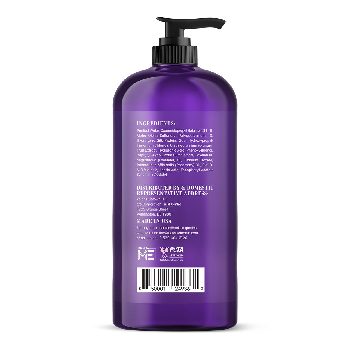 Botanic Hearth stylist applying shampoo to client indicating professional-grade toning results