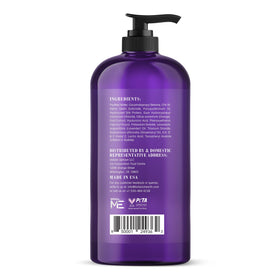 Botanic Hearth stylist applying shampoo to client indicating professional-grade toning results