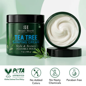Botanic Hearth label close-up showing ingredient claims and cruelty-free manufacturing benefit