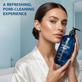Botanic Hearth foam texture on hand demonstrating gentle lather and effective cleansing