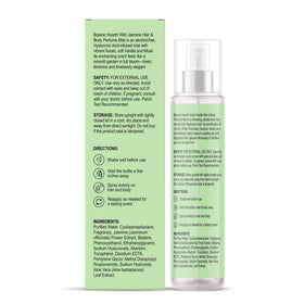 Botanic Hearth bottle inside travel pouch for on-the-go convenience