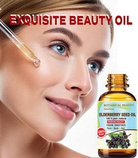 Botanical Beauty close-up oil drop on skin showing texture and quick absorption benefit
