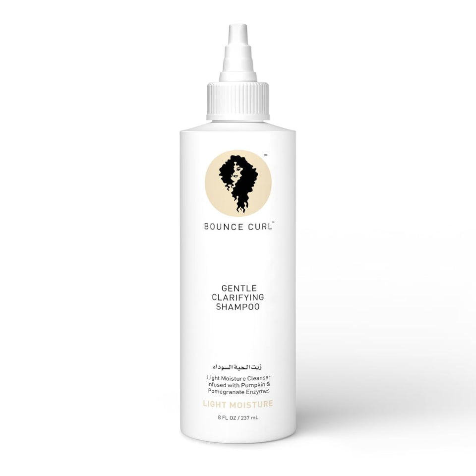 Bounce Curl front bottle showing label and 8 oz size for clean curls