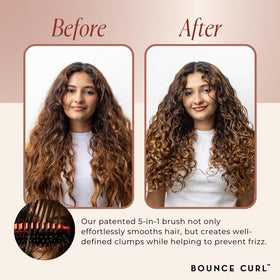 Bounce Curl thick cushioned pad detail demonstrating durable four-times thicker pad benefit