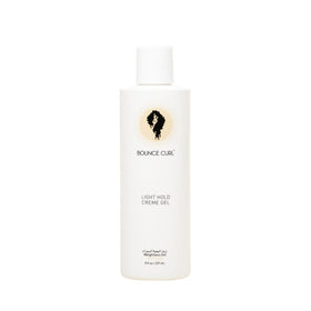 Bounce Curl front packaging 8 oz showing product benefit: lightweight hold