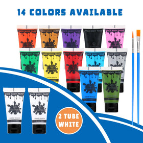 Bowitzki open tubes display highlighting color range and usability