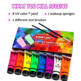 Bowitzki tubes in hand for scale demonstrating generous 30ml size for repeated use