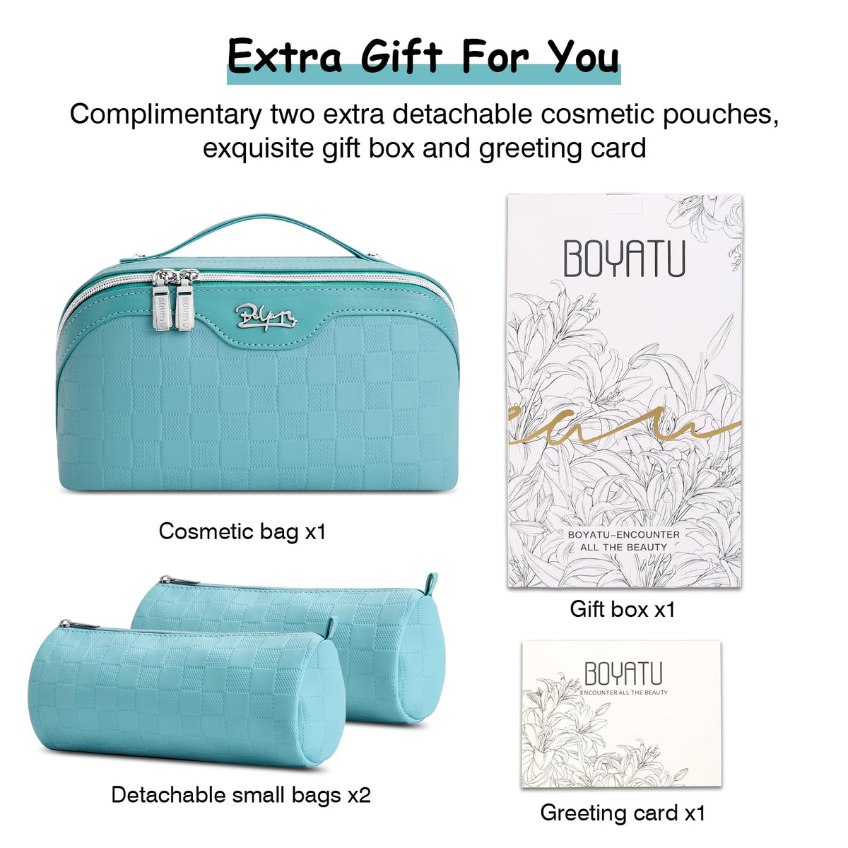 BOYATU elegant gift box and greeting card highlighting ready-to-gift convenience