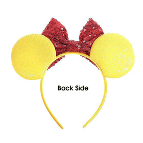 BPNHNA close-up of wooden honey dipper and bee ornament highlighting costume detail