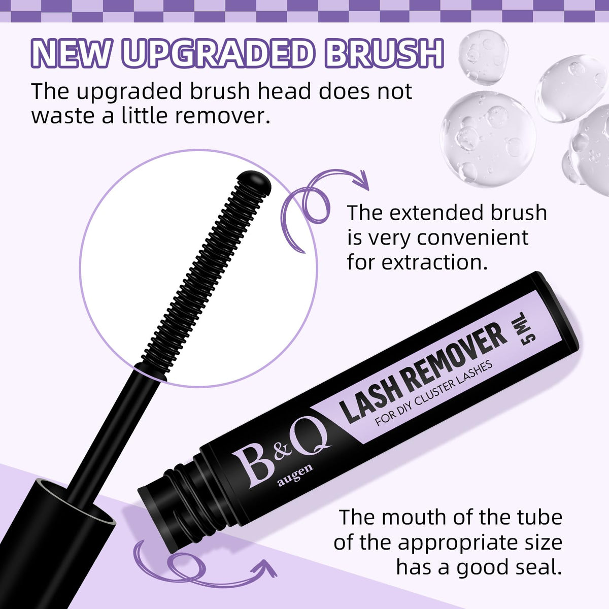 B&Qaugen application setup with tweezers and clusters for easy DIY