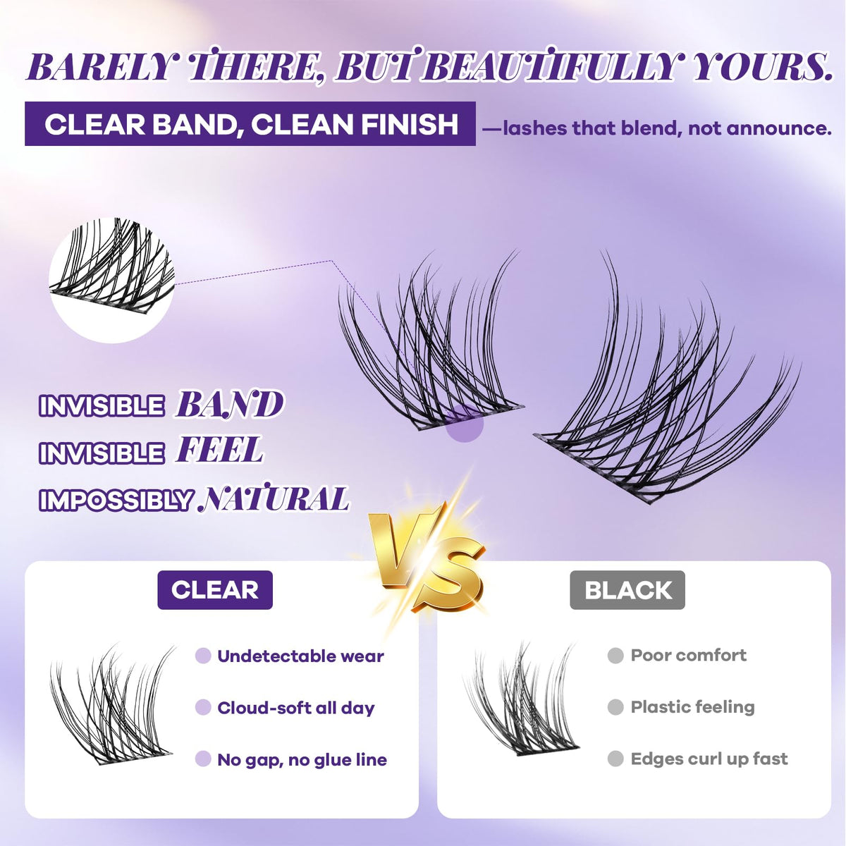 B&Qaugen close-up of ultra-fine 0.03mm fibers for seamless blending