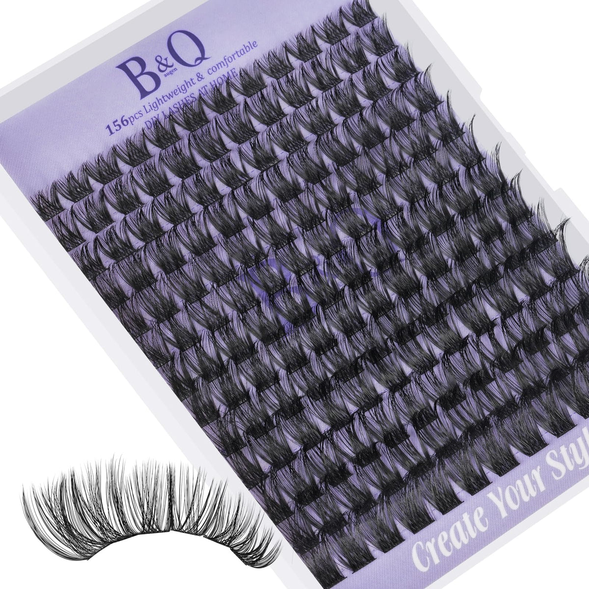 B&Qaugen front packaging showing 72-cluster tray and product benefits