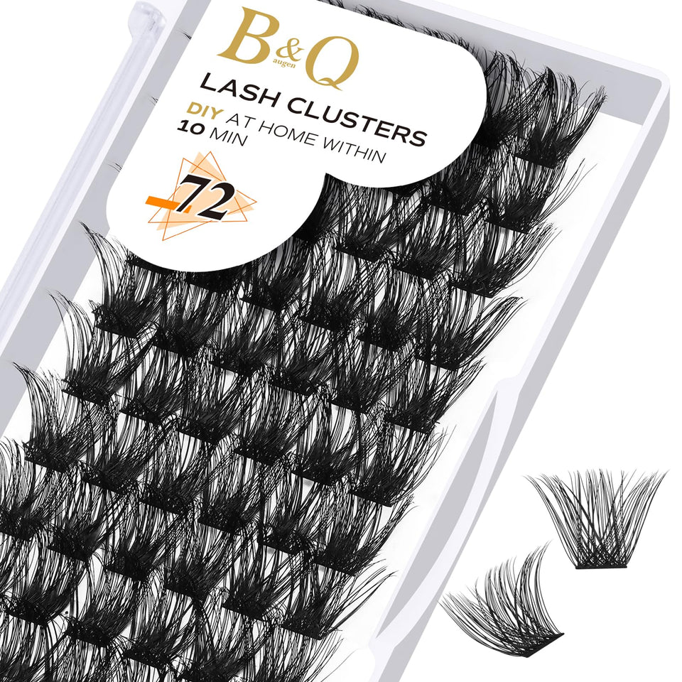 B&Qaugen front packaging showing 72 clusters and benefits