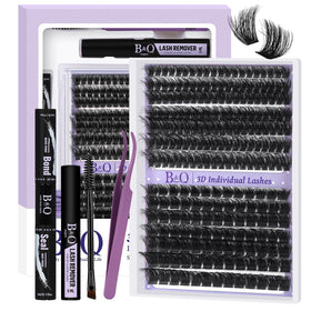 B&Qaugen front packaging of kit showing included clusters and tools, easy at‑home use