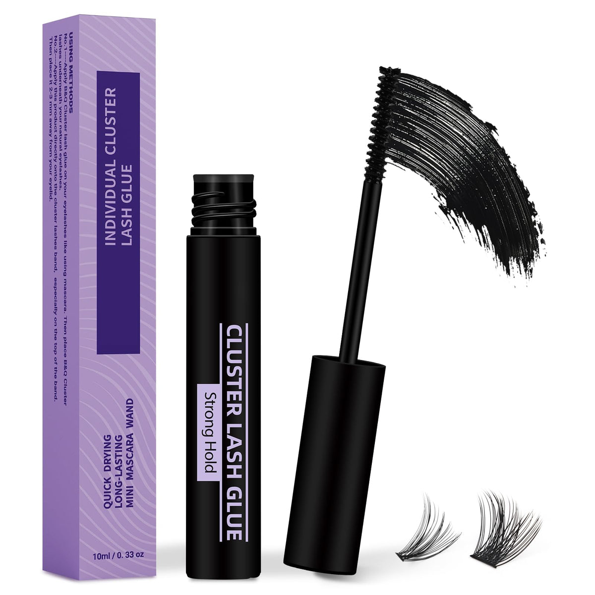 B&Qaugen front packaging showing 10ml tube and branding benefit of clear product info