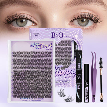 B&Qaugen front packaging showing kit contents and natural finish benefit