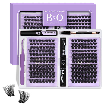 B&Qaugen front packaging showing complete 192-piece kit and tools for convenience