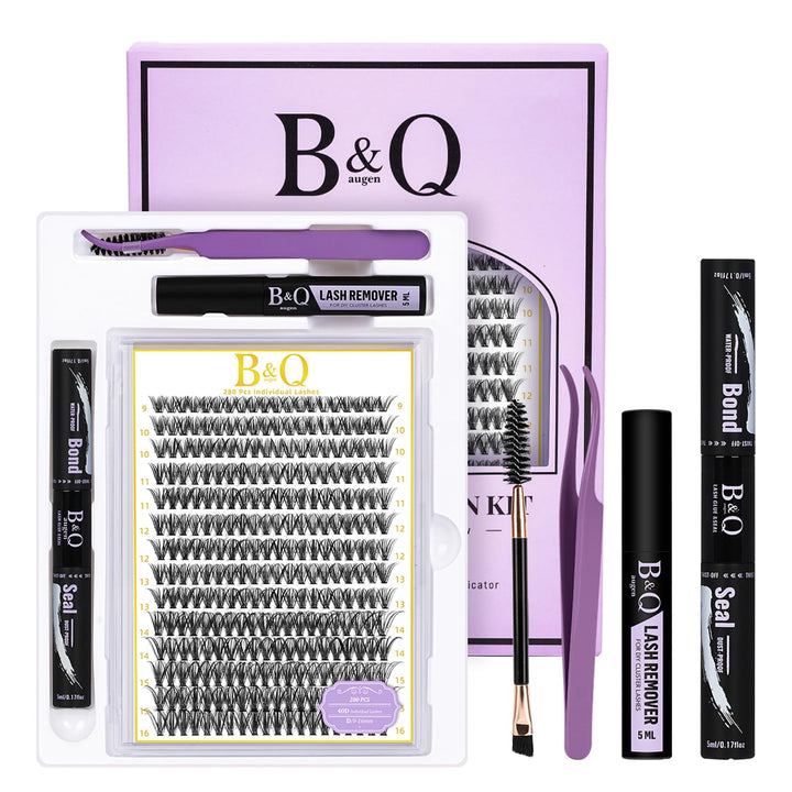 B&Qaugen front tray and kit packaging showing 280 clusters and accessories