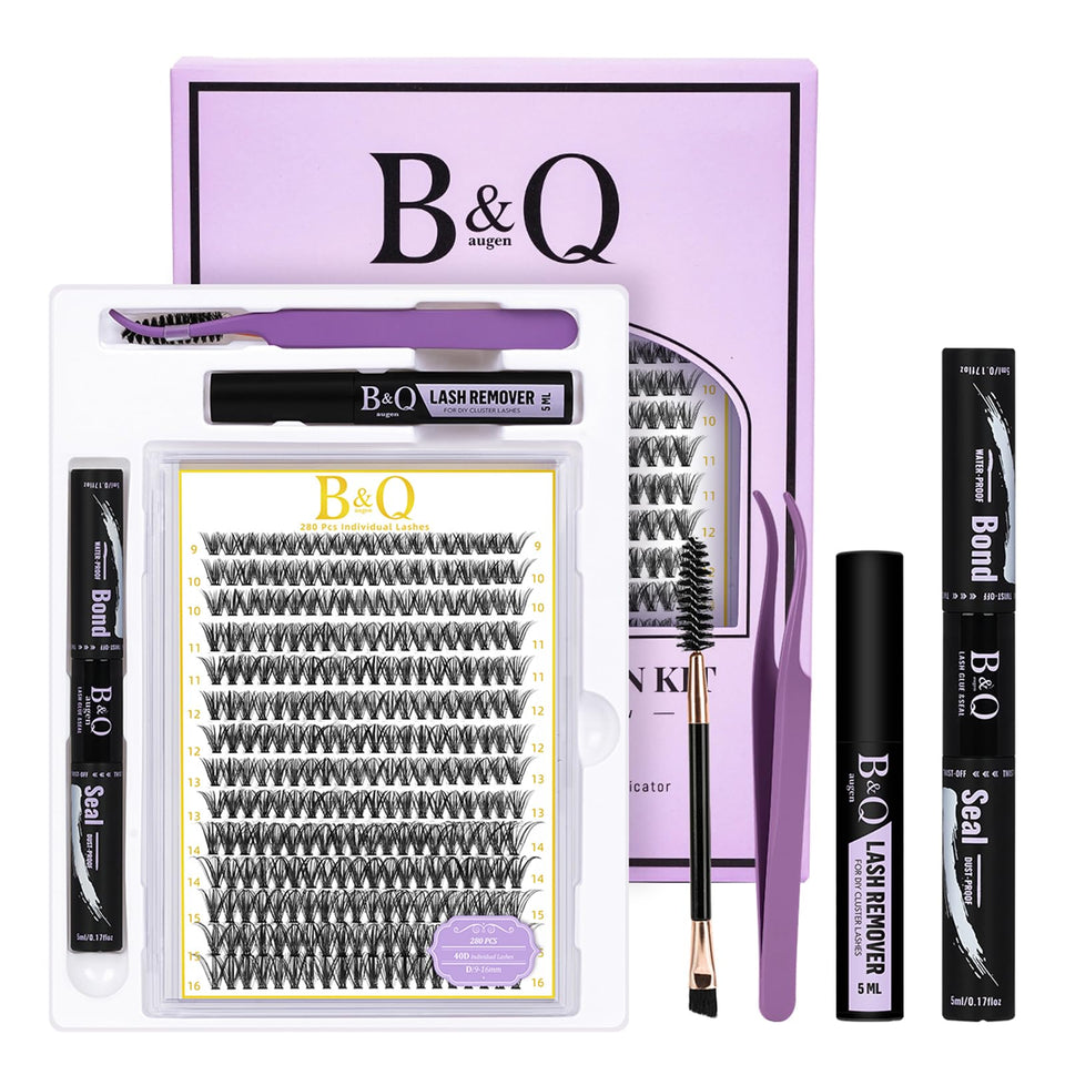 B&Qaugen front tray and kit packaging showing 280 clusters and accessories