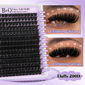 B&Qaugen ruler comparison of 10–18mm cluster lengths for customizable styling
