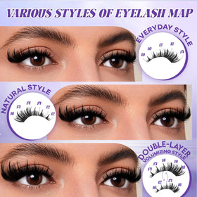 B&Qaugen layout of mixed 10–18mm lengths for customizable styling