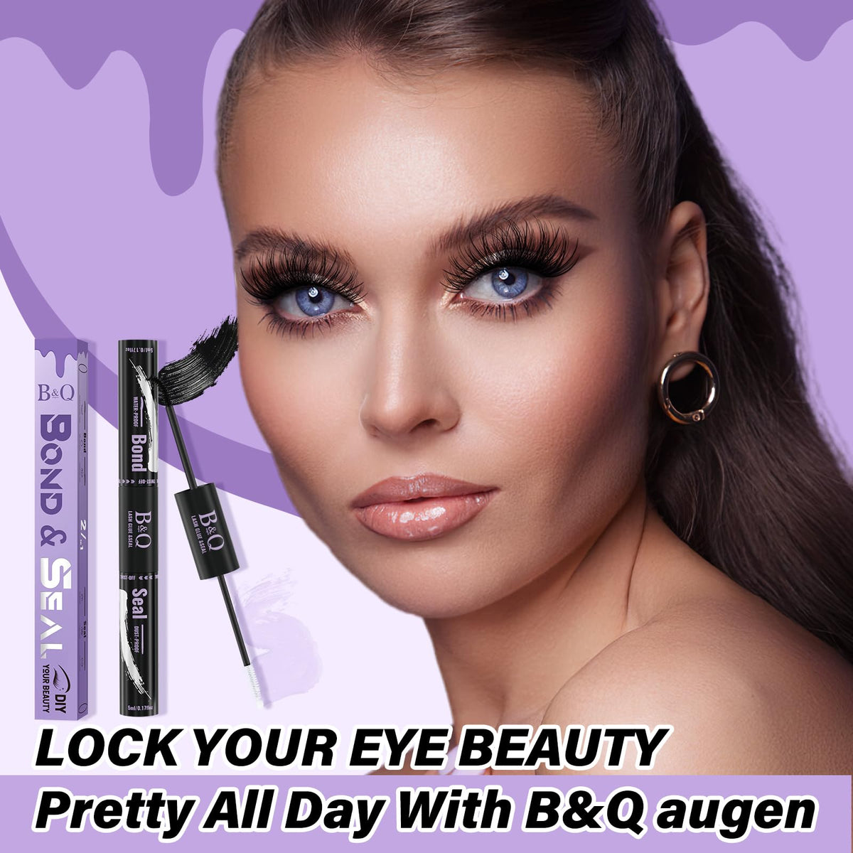 B&Qaugen lifestyle shot in bathroom showing waterproof benefit during showers