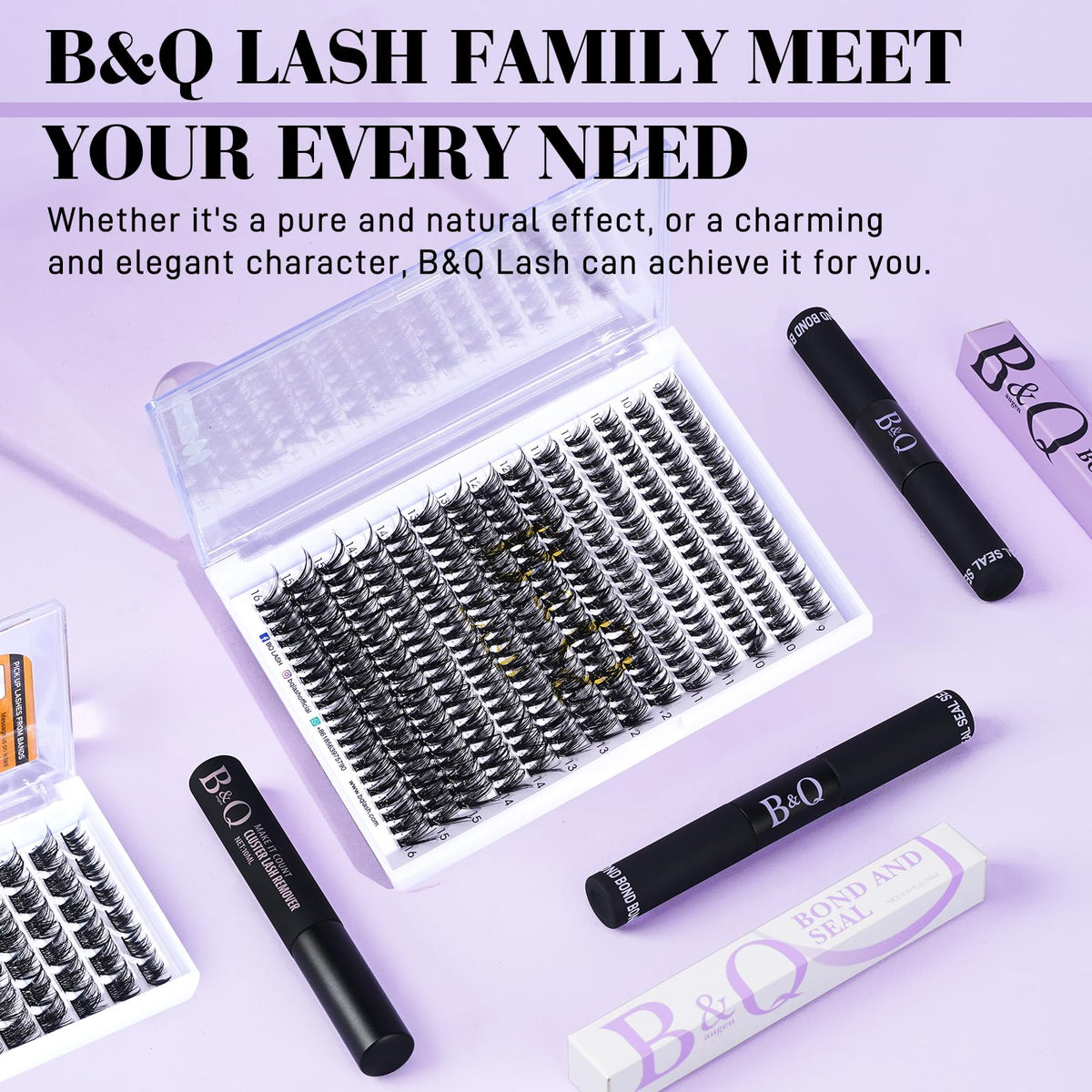 B&Qaugen on bathroom vanity among skincare items for convenient at-home use