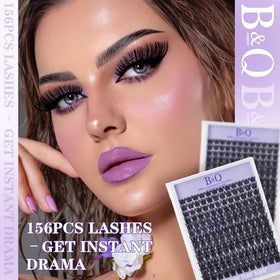 B&Qaugen lifestyle image of finished makeup offering dramatic lift