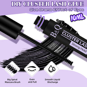 B&Qaugen adhesive texture close-up demonstrating smooth, non-clumping formula